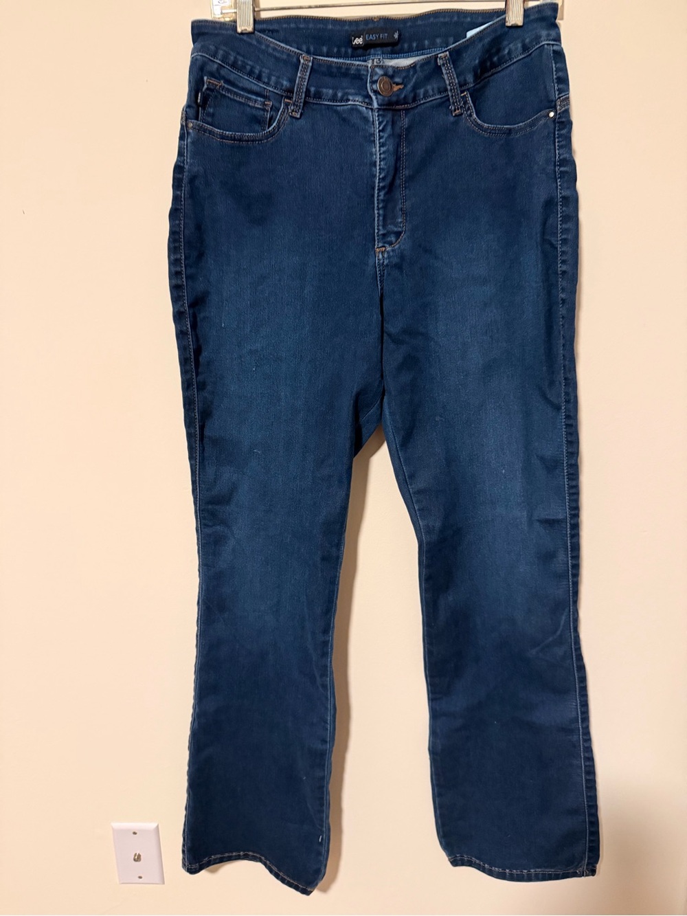 Lee Dark Blue Flare Jeans